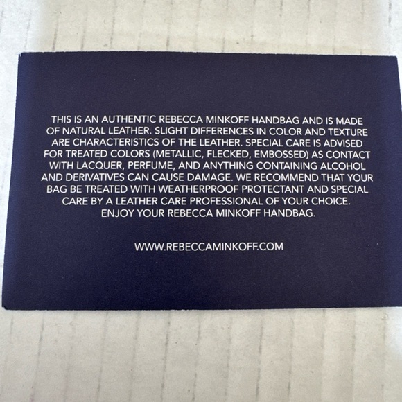 NWOT Authentic Rebecca Minkoff Large Leather Tote Bag Metallic Gold - Picture 4 of 15